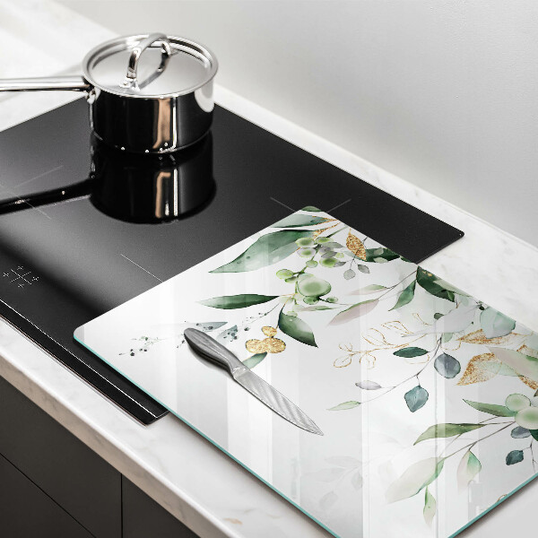 Worktop saver Watercolor leaves