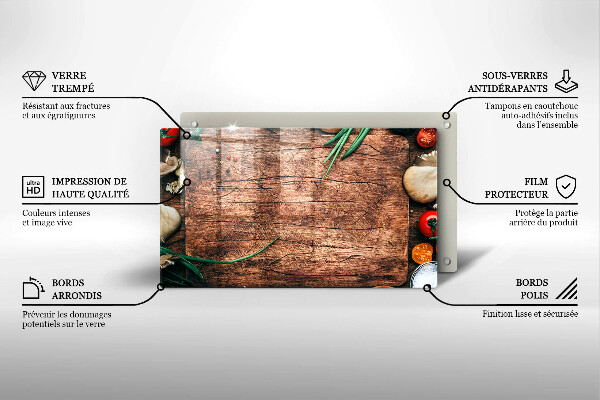 Worktop protector Wooden kitchen board