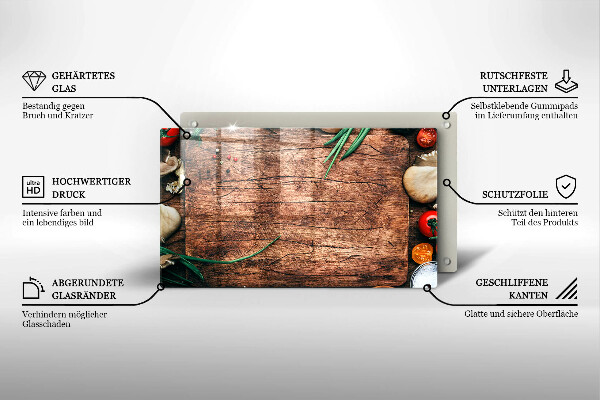 Worktop protector Wooden kitchen board