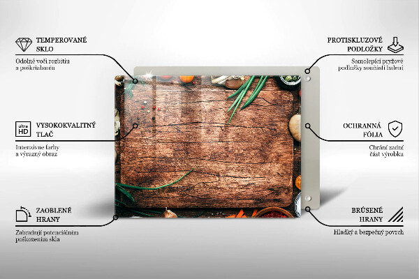 Worktop protector Wooden kitchen board