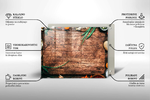 Worktop protector Wooden kitchen board