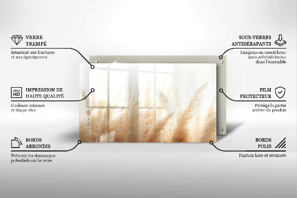 Worktop protector Pampas grass