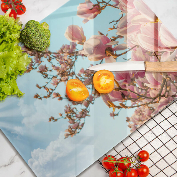 Kitchen countertop cover Pink Flowers Tree