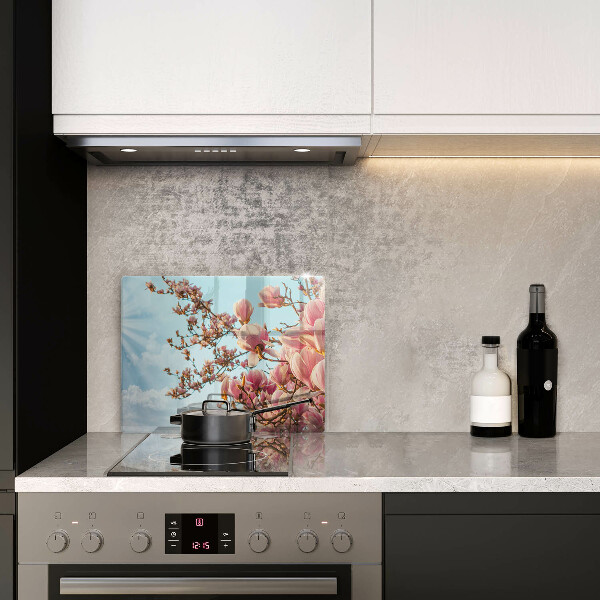 Kitchen countertop cover Pink Flowers Tree