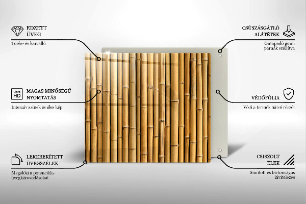 Kitchen worktop saver Nature boho bamboo