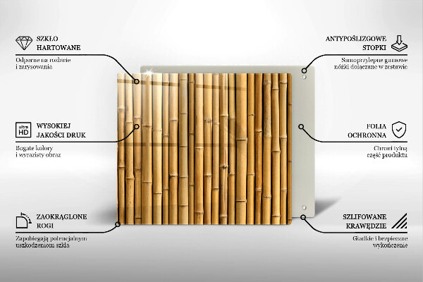 Kitchen worktop saver Nature boho bamboo