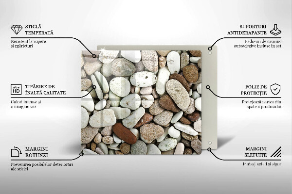 Worktop saver Background small stones