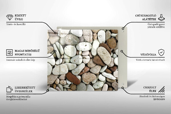 Worktop saver Background small stones