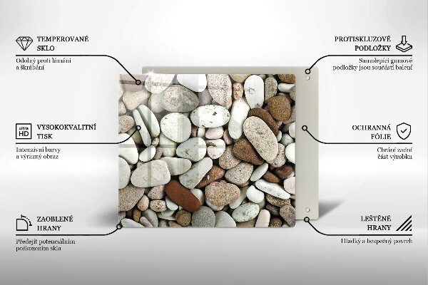 Worktop saver Background small stones