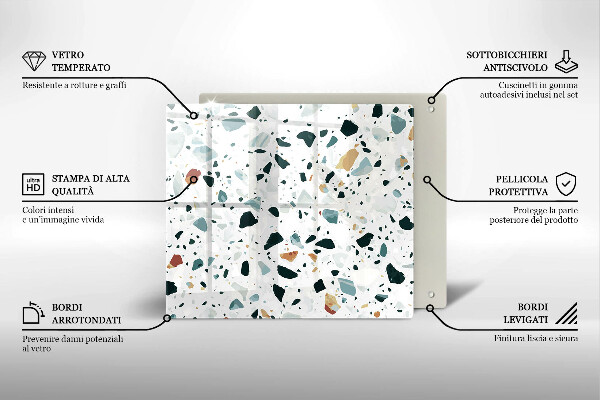 Kitchen worktop cover Bright stone