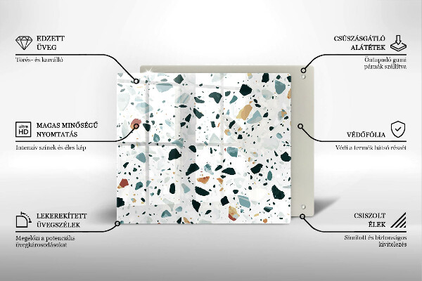 Kitchen worktop cover Bright stone