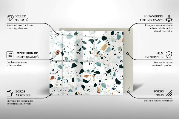 Kitchen worktop cover Bright stone