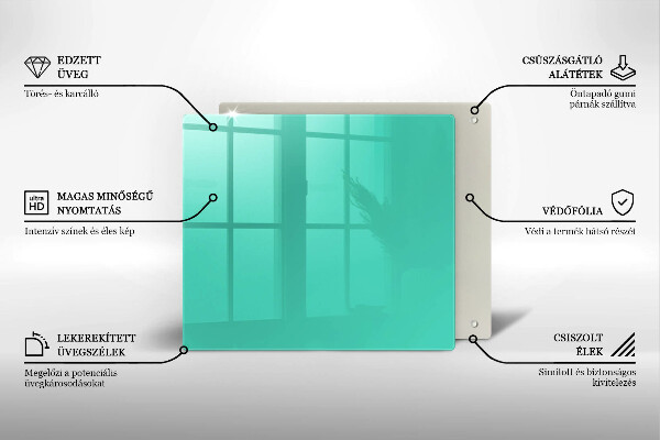 Kitchen worktop saver Green color