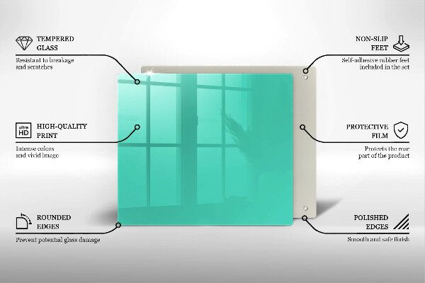 Kitchen worktop saver Green color