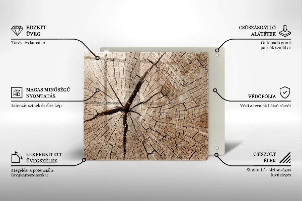 Worktop heat protector Tree