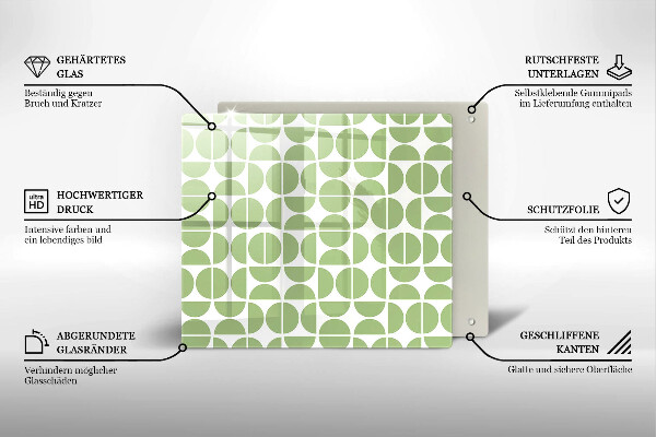 Kitchen worktop saver Boho shapes