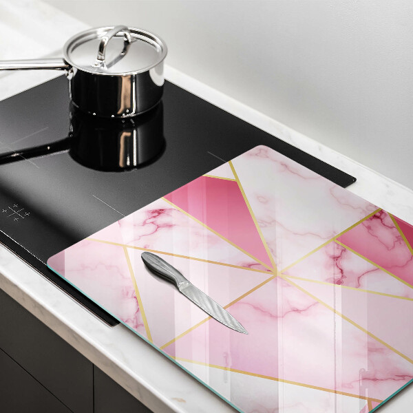 Kitchen worktop saver Geometric marble