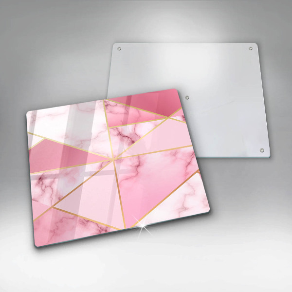 Kitchen worktop saver Geometric marble