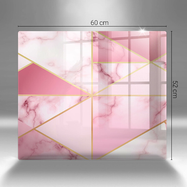 Kitchen worktop saver Geometric marble