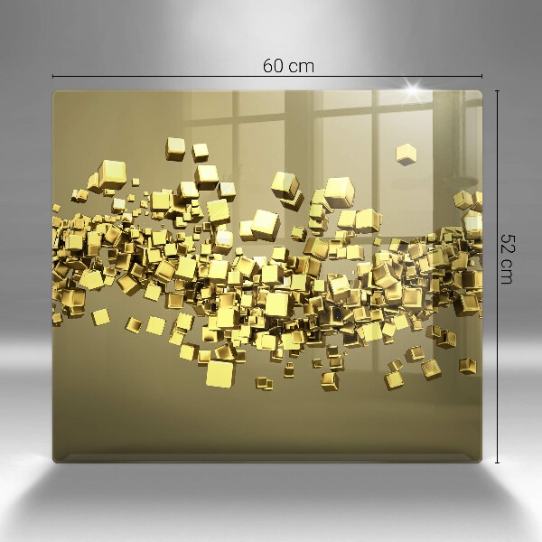 Kitchen worktop saver Abstraction 3D geometry