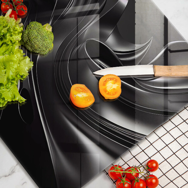 Kitchen worktop saver Black mass abstraction