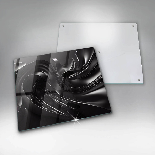 Kitchen worktop saver Black mass abstraction