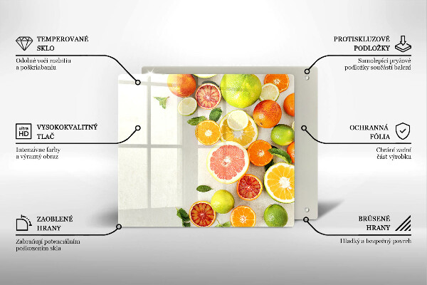 Kitchen worktop saver Fruits citruses