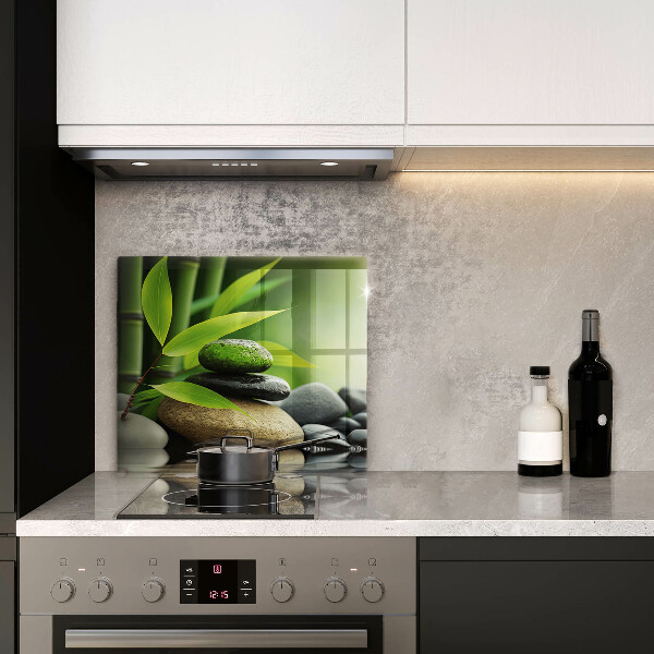 Kitchen worktop saver Zen bamboo stones