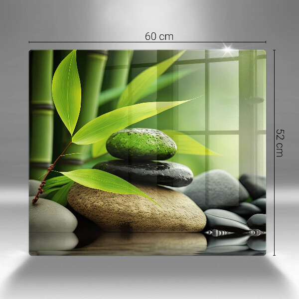 Kitchen worktop saver Zen bamboo stones