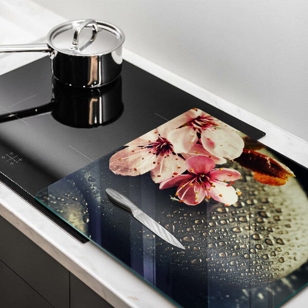 Kitchen worktop saver Flowers stones zen
