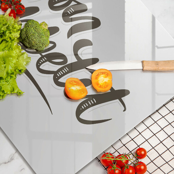 Kitchen worktop saver The inscription Bon Appetit