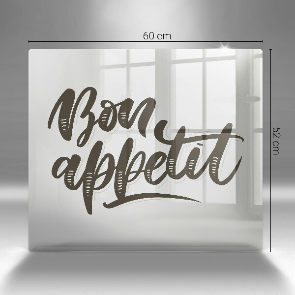 Kitchen worktop saver The inscription Bon Appetit