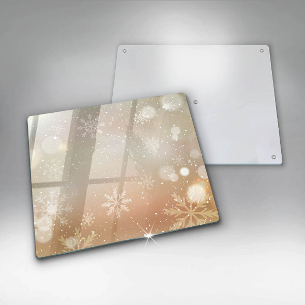 Kitchen worktop saver Snowflakes