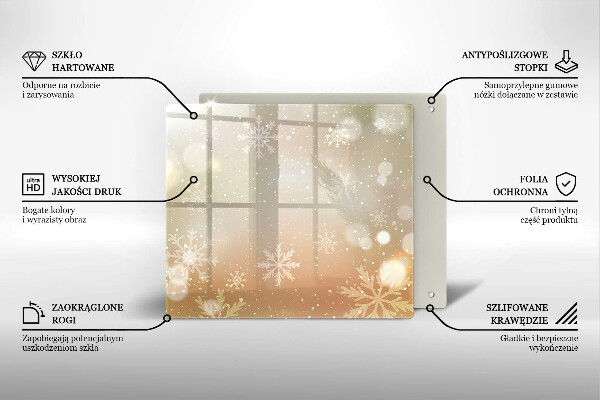 Kitchen worktop saver Snowflakes