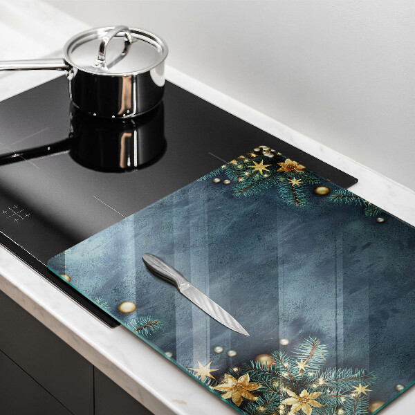 Kitchen worktop saver Christmas decorations