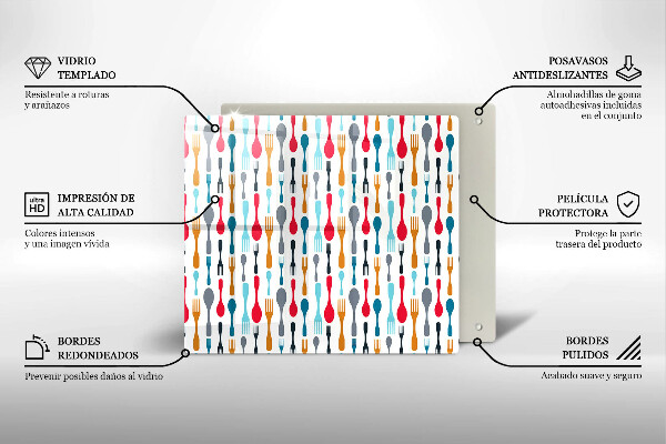 Kitchen worktop saver Spoon illustration