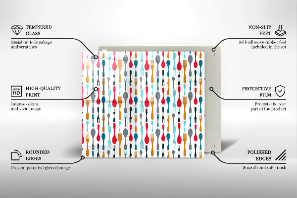 Kitchen worktop saver Spoon illustration