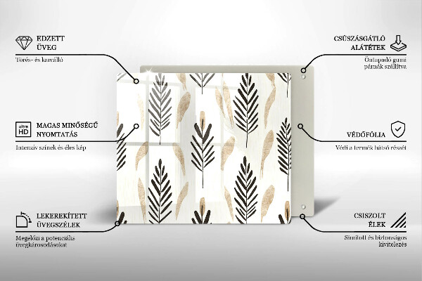 Kitchen worktop saver Boho plants