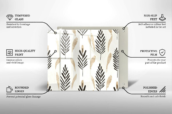 Kitchen worktop saver Boho plants