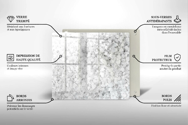 Kitchen worktop saver Salt crystals