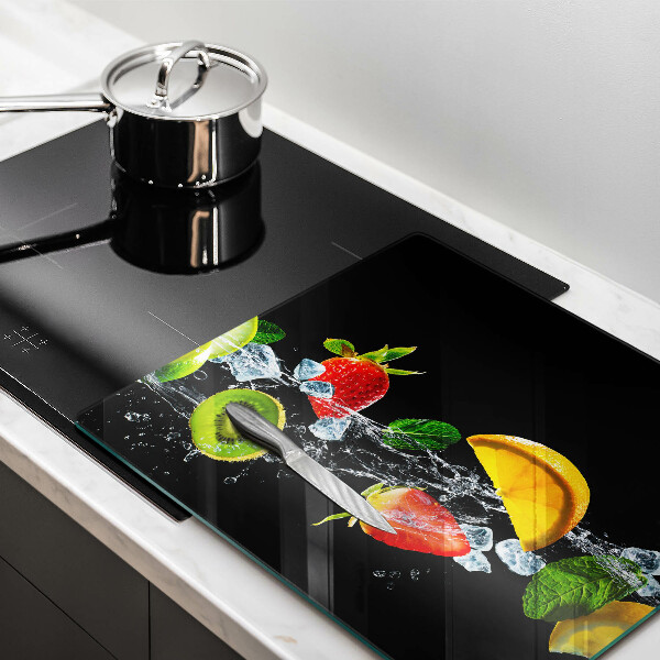 Kitchen worktop saver Fruits in water