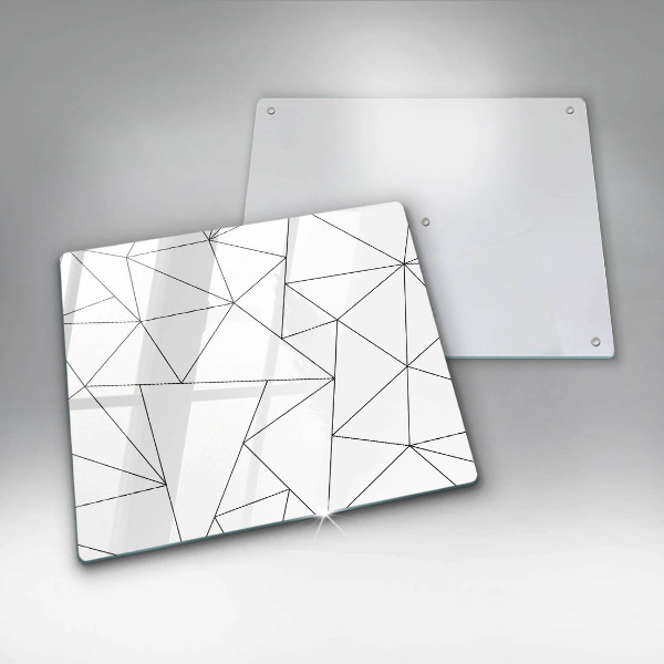 Worktop saver White triangles