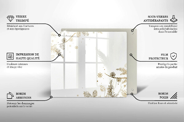 Worktop saver Winter decorations