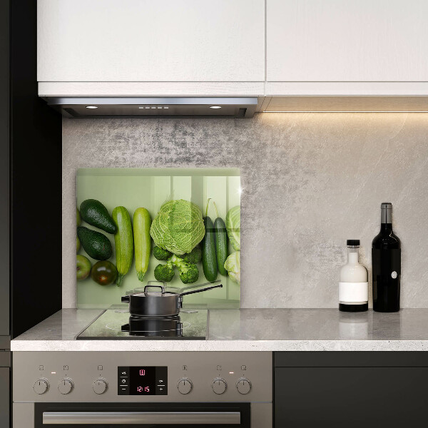 Worktop saver Green fruits and vegetables
