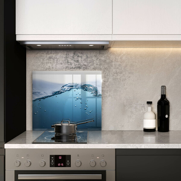 Kitchen worktop saver Blue water