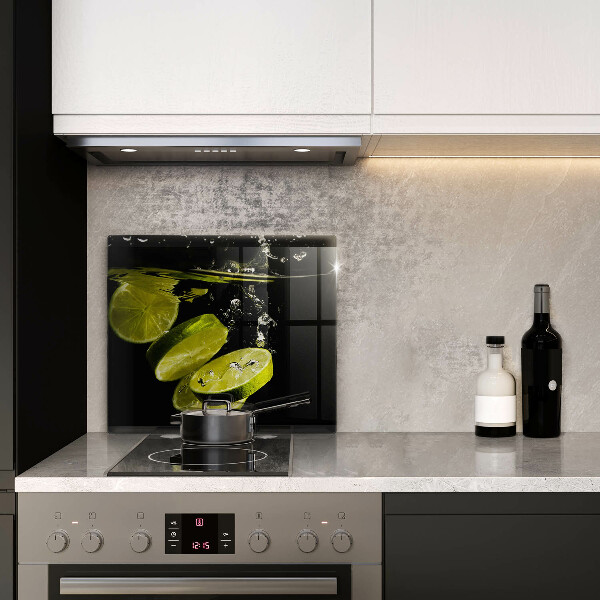 Induction hob cover Lime in water