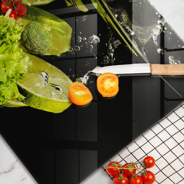 Induction hob cover Lime in water