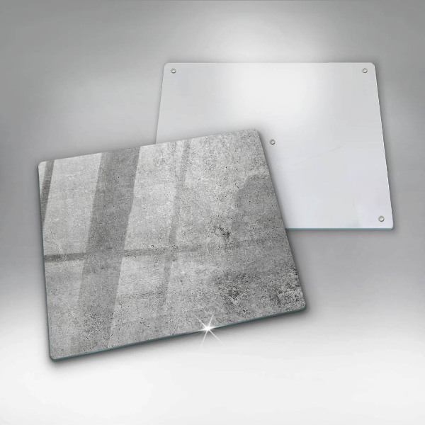 Induction hob cover Concrete texture