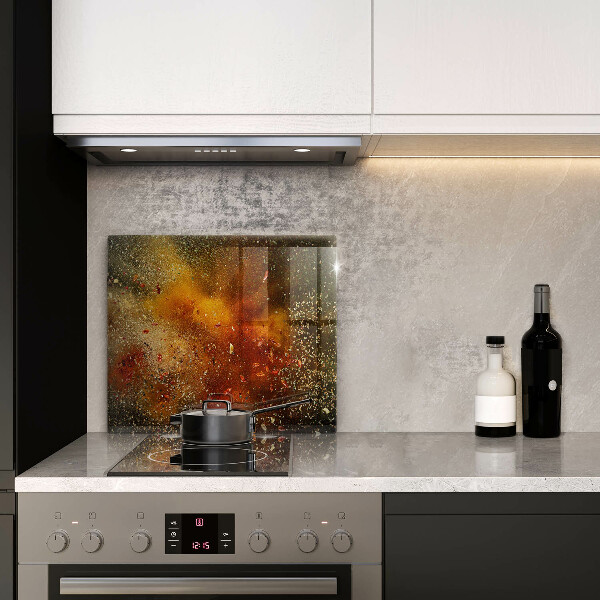 Kitchen worktop saver Colorful spices