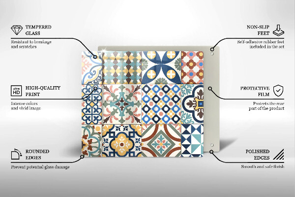 Worktop saver Decorative tiles